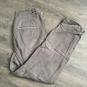 American Eagle Corduroy Paper Bag Style Pant 2 short